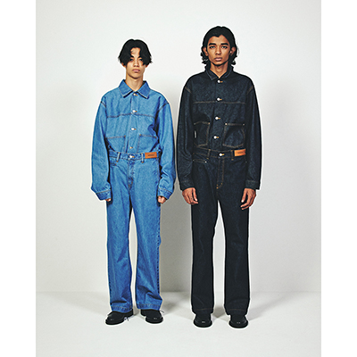 MATSUFUJI [ Boot Cut Denim Trousers ] INDIGO