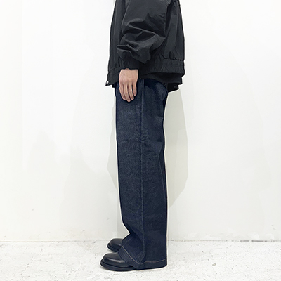 MATSUFUJI [ Wide Denim Trousers ] INDIGO