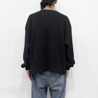 refomed [ AZEAMI THERMAL TEE ] BLACK