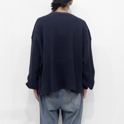 refomed [ AZEAMI THERMAL TEE ] NAVY