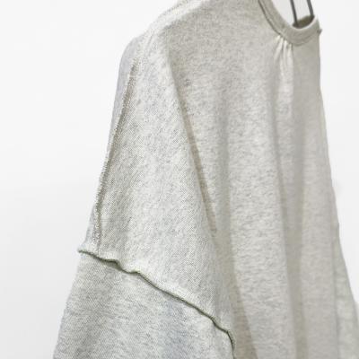 refomed [ REVERSIBLE L/S TEE ] OUTMEAL×LIME