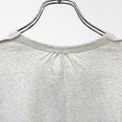 refomed [ REVERSIBLE L/S TEE ] OUTMEAL×LIME