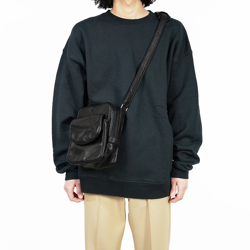 DAIRIKU [ Leather School Bag ] Black | ロイド・エフダブリュー