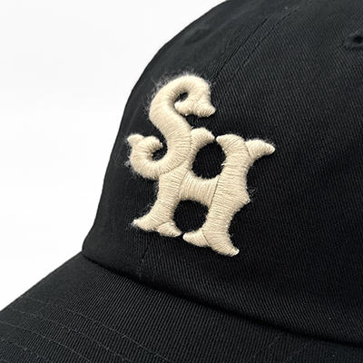 SUGARHILL [ LOGO BASEBALL CAP ] BLACK