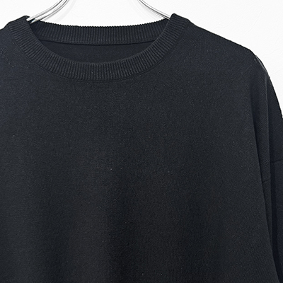 crepuscule [ Silk Linen L/S ] BLACK