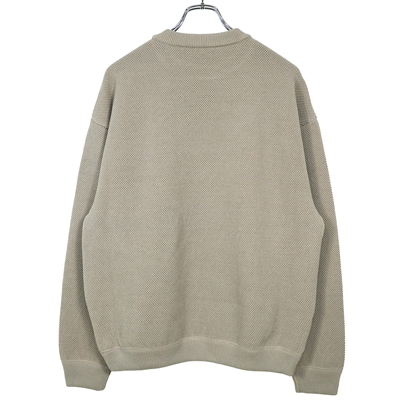 crepuscule [ Moss stitch L/S sweat ]