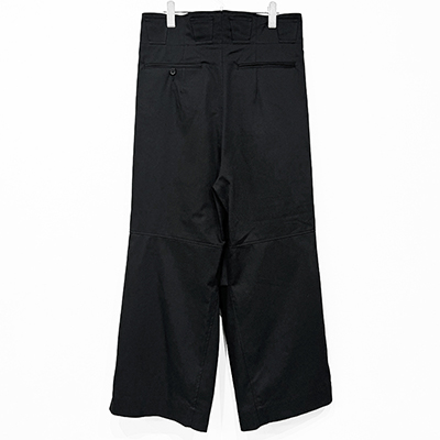 ESSAY [ WIDE OVER SLACKS (P-4) ] BLACK