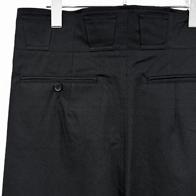 ESSAY [ WIDE OVER SLACKS (P-4) ] BLACK