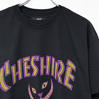 ESSAY [ LAYERED OVERSIZE LONG T-SHIRT (TS-2) ] CHESHIRE CAT