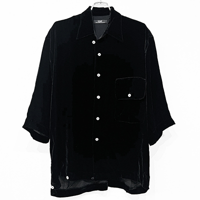 ESSAY [ CACHECOUER S/S SHIRT (SH-1) ] BLACK VELVET