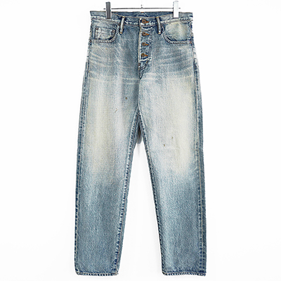 SUGARHILL [ FADED DENIM PANTS TYPE502 ] FADED INDIGO