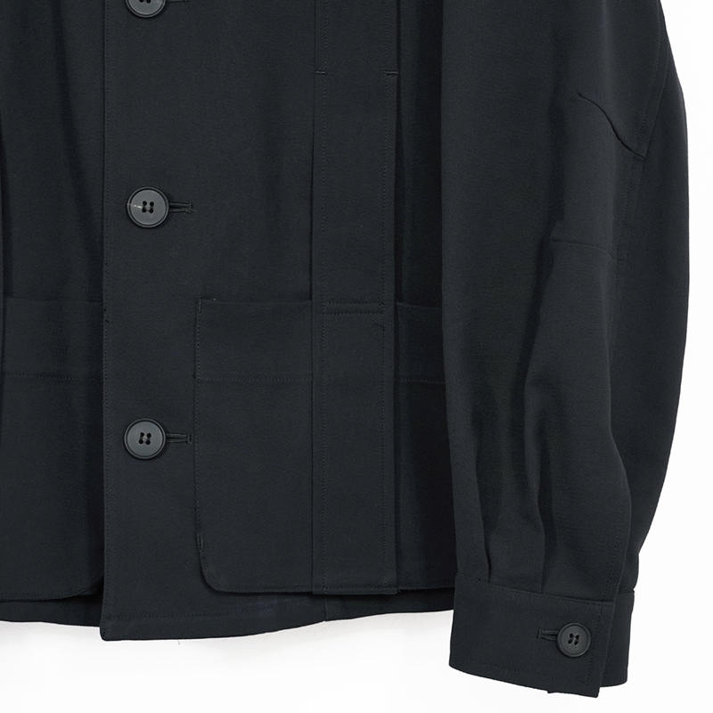 MATSUFUJI [ Cotton Voile Water-Repellent Jacket ] BLACK | ロイド