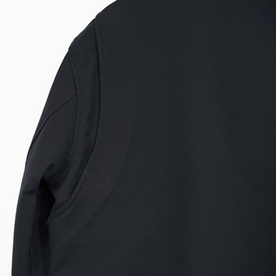 MATSUFUJI [ Cotton Voile Water-Repellent Jacket ] BLACK