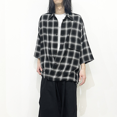 ESSAY [ CACHECOUER S/S SHIRT (SH-1) ] SHADOW CHECK