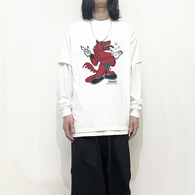 ESSAY [ LAYERED OVERSIZE LONG T-SHIRT (TS-2) ] FANATIC