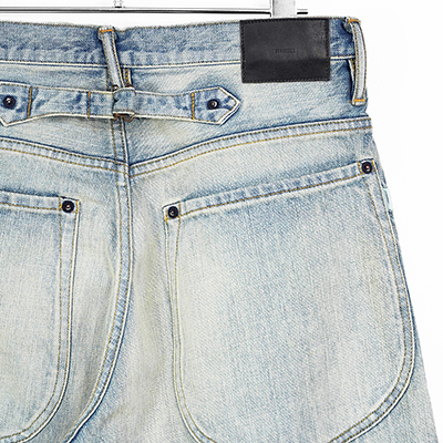 SUGARHILL [ FADED CLASSIC DENIM PANTS ] FADED INDIGO