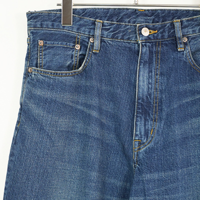 URU [ 5 POCKET PANTS TYPE B ] L.INDIGO