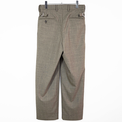 URU [ 2 TUCK PANTS ] MOCHA