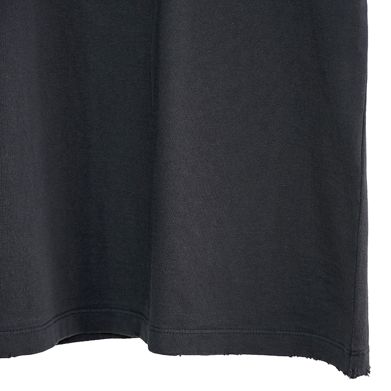 UNUSED [ US2199 (Short sleeve damaged t-shirt) ] FADE BLACK