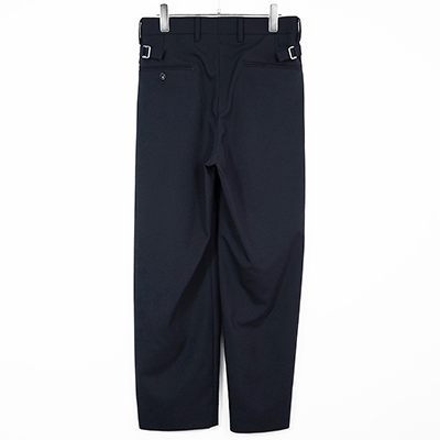 URU [ 2 TUCK PANTS ] D.NAVY