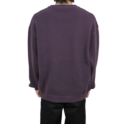 crepuscule [ Moss stitch L/S sweat ]