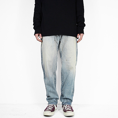 SUGARHILL [ FADED DENIM PANTS TYPE502 ] FADED INDIGO