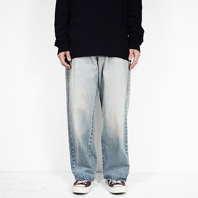 SUGARHILL [ FADED CLASSIC DENIM PANTS ] FADED INDIGO