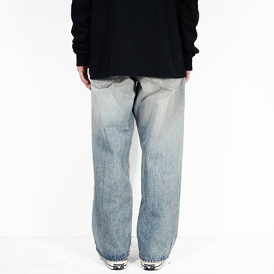 SUGARHILL [ FADED CLASSIC DENIM PANTS ] FADED INDIGO