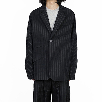 SHINYAKOZUKA [ SLITTED BUSINESSMAN ] PIN STRIPE