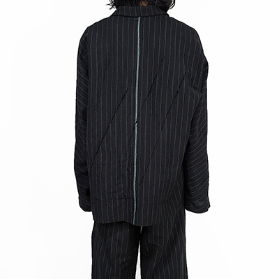 SHINYAKOZUKA [ SLITTED BUSINESSMAN ] PIN STRIPE