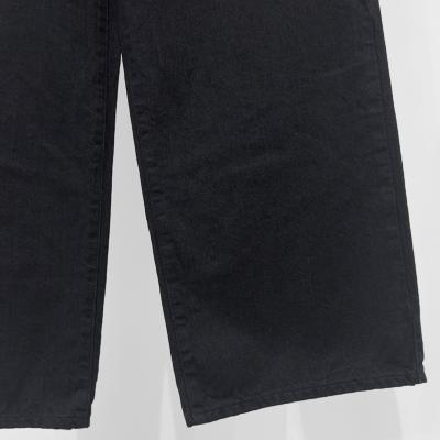 UNUSED [ UW1157 (12oz wide denim five pockets pants) ] BLACK