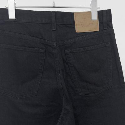 UNUSED [ UW1157 (12oz wide denim five pockets pants) ] BLACK