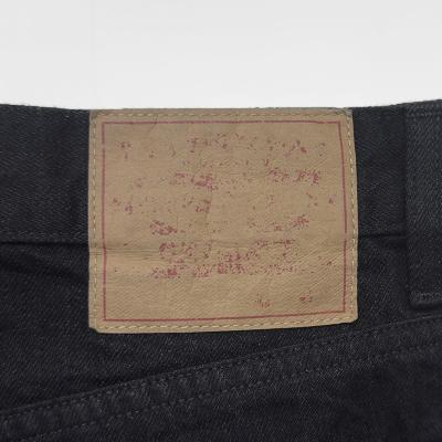 UNUSED [ UW1157 (12oz wide denim five pockets pants) ] BLACK