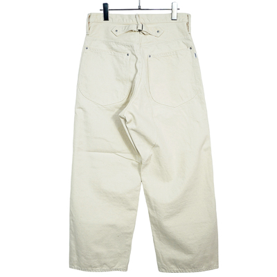 SUGARHILL [ Washed Double Knee Pants ] OFF WHITE