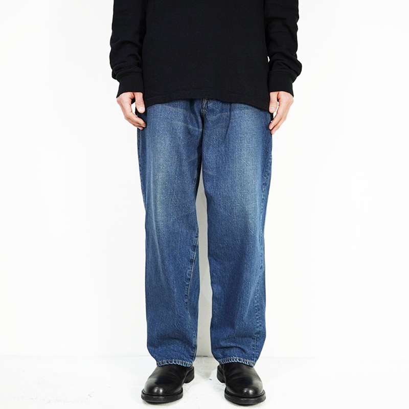 URU [ 5 POCKET PANTS TYPE B ] L.INDIGO | ロイド・エフダブリュー