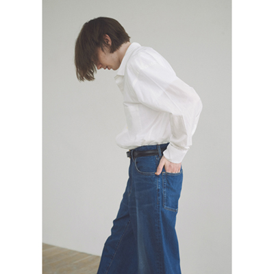 URU [ 5 POCKET PANTS TYPE B ] L.INDIGO