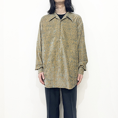 Sasquatchfabrix. [ CUBISM “LOVE & PEACE” OC L/S SHIRT ] ASH GREEN