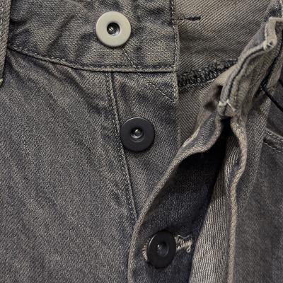 refomed [ FRESH MAN DENIM WIDE PANTS "OD" ] BROWN