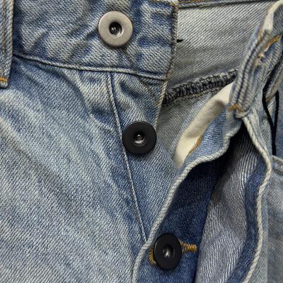 refomed [ FRESH MAN DENIM WIDE PANTS "USED" ] USED
