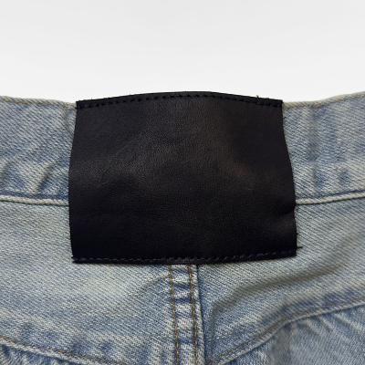 refomed [ FRESH MAN DENIM WIDE PANTS "USED" ] USED