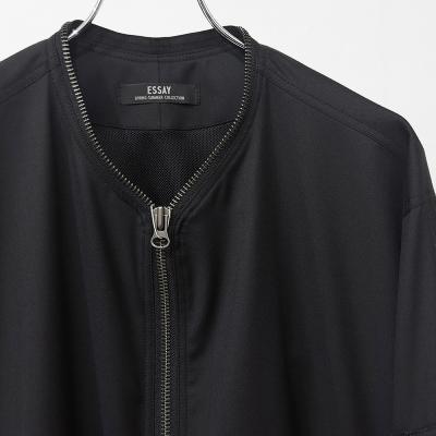 ESSAY [ MA-1 RISING ZIP JACKET (J-2) ] BLACK