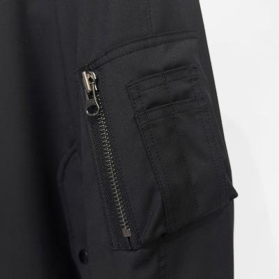 ESSAY [ MA-1 RISING ZIP JACKET (J-2) ] BLACK