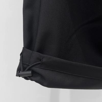 ESSAY [ WOOL BLEND WIDE MILITARY TROUSERS (P-3) ] BLACK