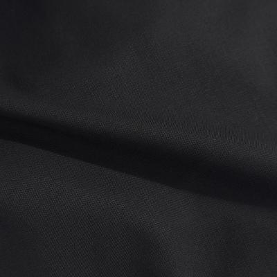 ESSAY [ WOOL BLEND WIDE MILITARY TROUSERS (P-3) ] BLACK