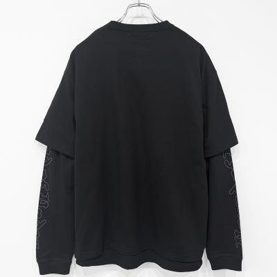 ESSAY [ LAYERED OVERSIZE LONG T-SHIRT (TS-1) ] CERBERUS