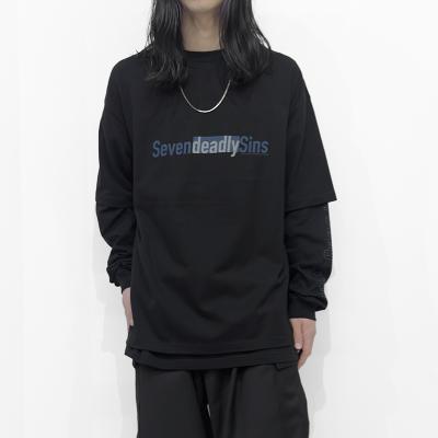 ESSAY [ LAYERED OVERSIZE LONG T-SHIRT (TS-1) ] SEVEN
