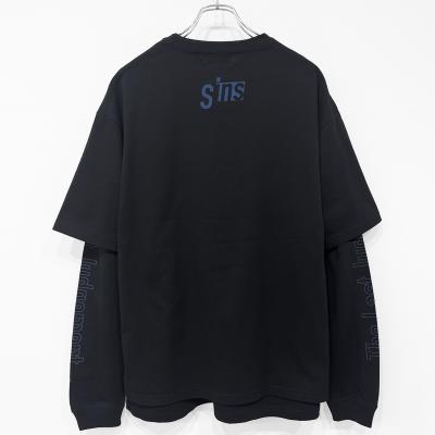 ESSAY [ LAYERED OVERSIZE LONG T-SHIRT (TS-1) ] SEVEN