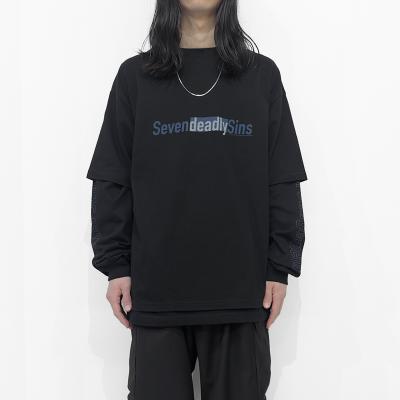 ESSAY [ LAYERED OVERSIZE LONG T-SHIRT (TS-1) ] SEVEN