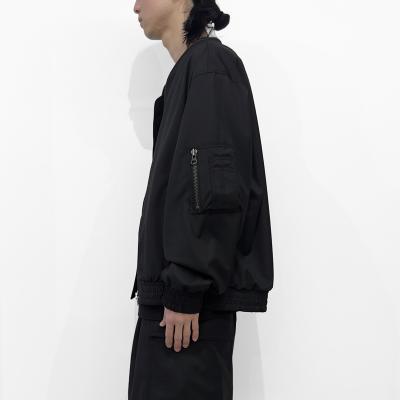 ESSAY [ MA-1 RISING ZIP JACKET (J-2) ] BLACK