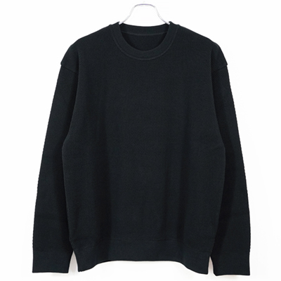 crepuscule [ Thermal L/S Sweat ] BLACK